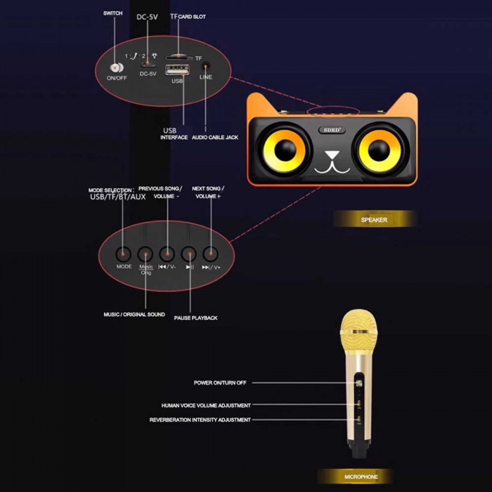 mic bluetooth sdrd