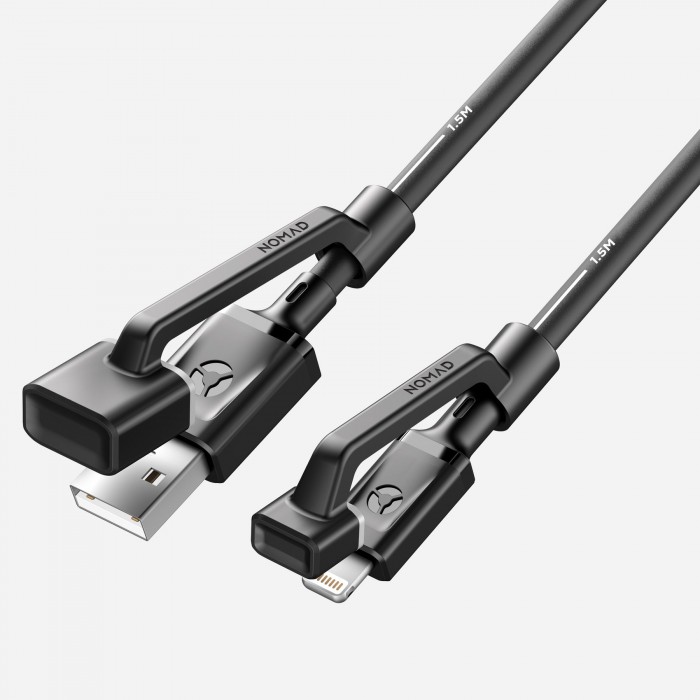 Original Nomad Ultra Rugged 1 5m Lightning Cable With Caps